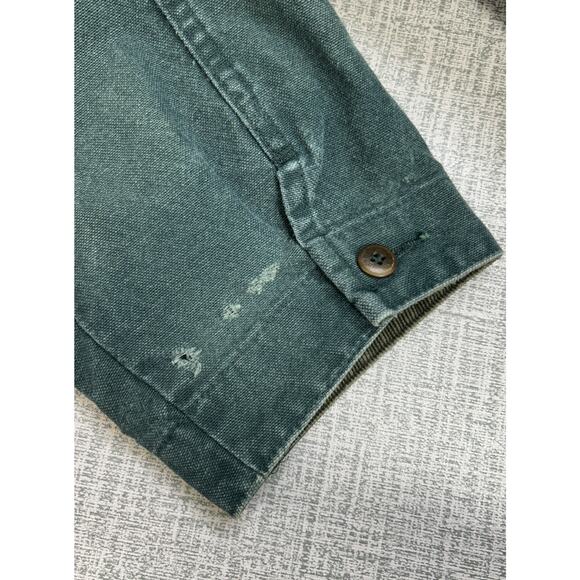 Vintage LL Bean Barn/Chore Coat - Primaloft Liner - Made In USA - Women L Green - Picture 15 of 16